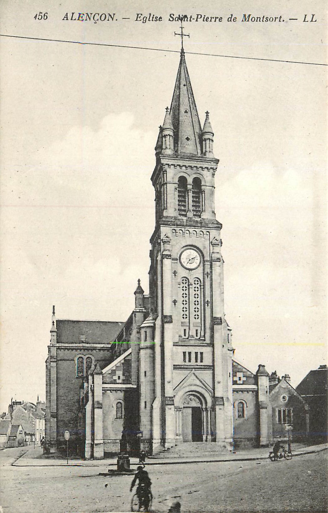 CPA Alencon Elgise Saint Pierre de Montsort